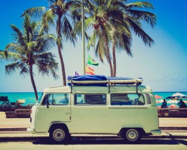 Mini van road trip usa