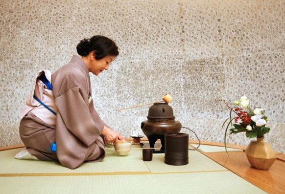 rituel du thé au Japon